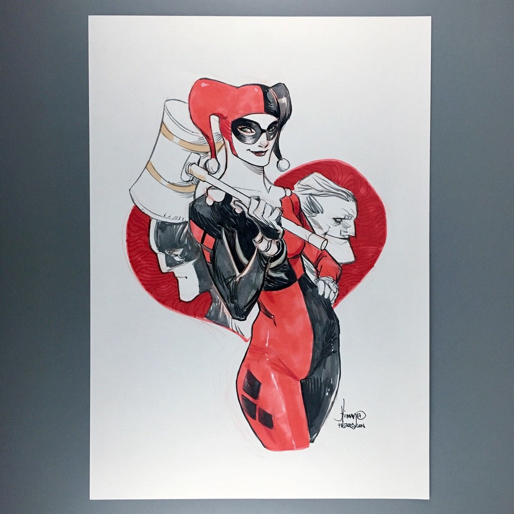 Harley Quinn - John Timms Original Art