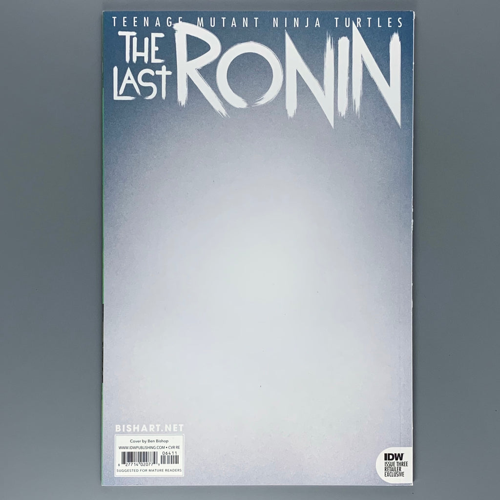 Teenage Mutant Ninja Turtles The Last Ronin 3 - Ben Bishop Cover