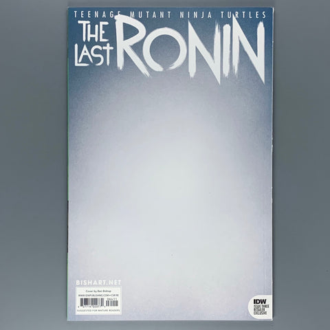 Teenage Mutant Ninja Turtles The Last Ronin 3 - Ben Bishop Cover