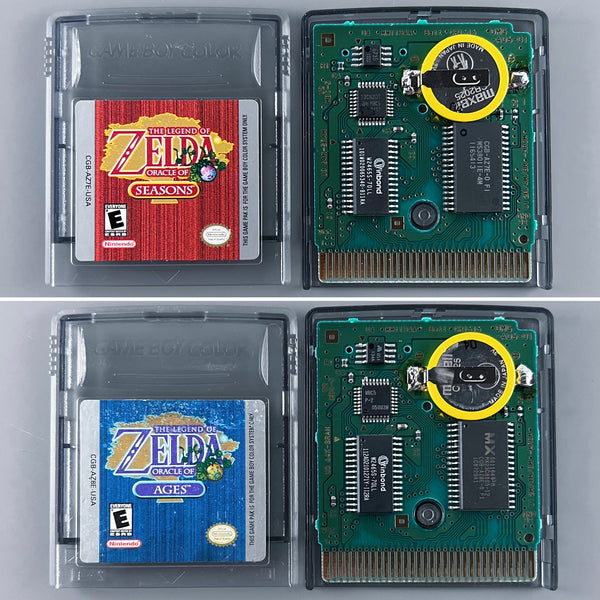 Nintendo Game Boy Color The Legend of Zelda Oracle of Seasons & Ages