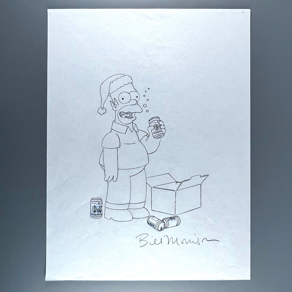 Christmas Homer - Simpsons Original Art