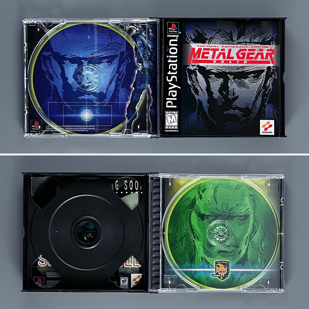 PS1 Metal Gear Solid Black Label