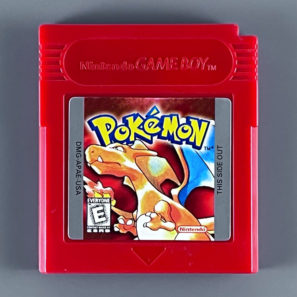 Nintendo Game Boy Pokemon Red 1st print