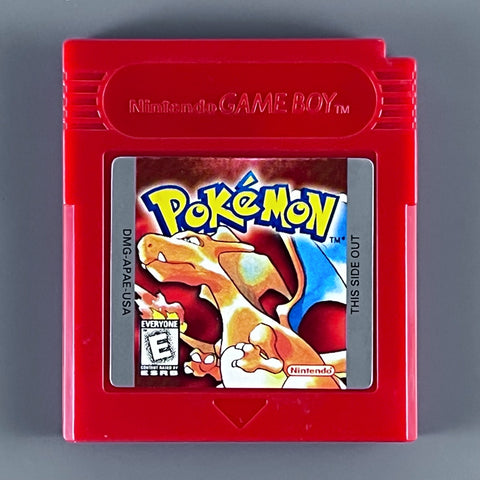 Nintendo Game Boy Pokemon Red 1st print