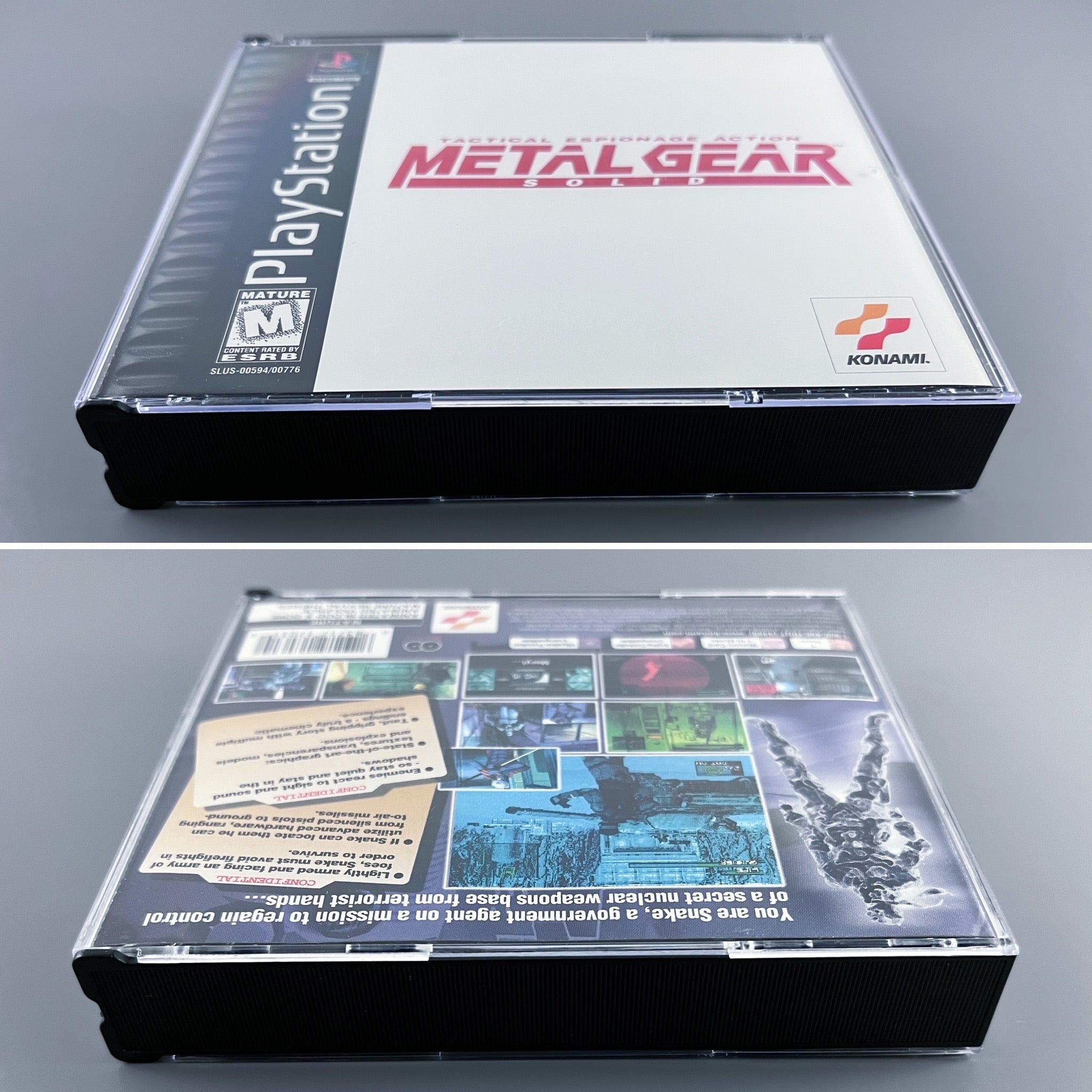 metal gear solid ps1 sealed PS1 Metal Gear Solid Black Label