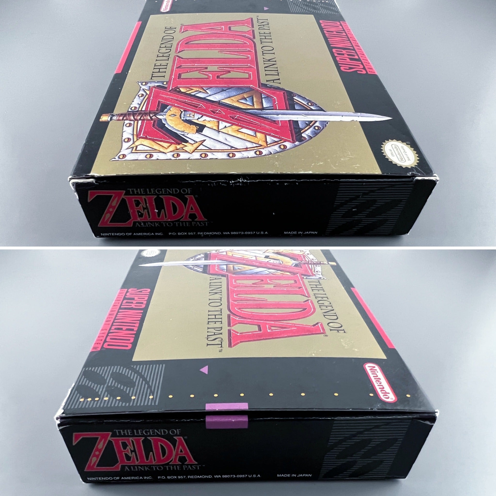Zelda Link to the Past Super Nintendo SNES Game Complete CIB w/ Map + Tips