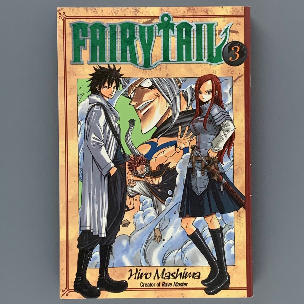 Fairy Tail Volume 1 2 3 4 - Manga