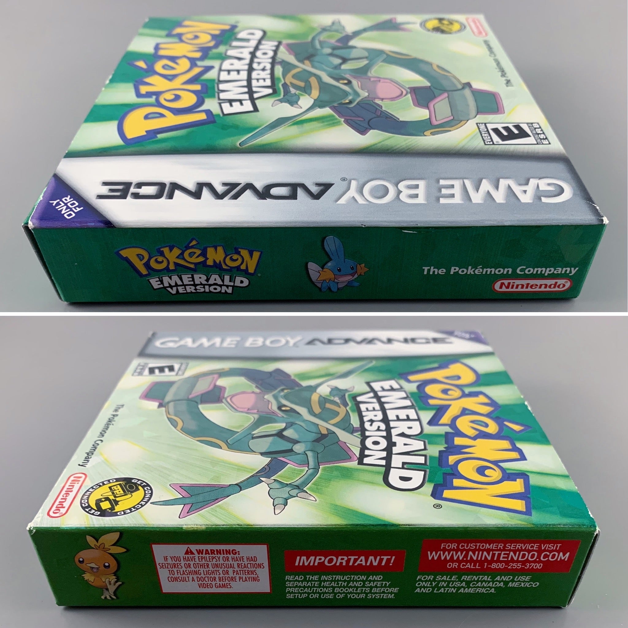 AUTHENTIC* Pokémon Emerald W/ Box And Inserts, No Manual