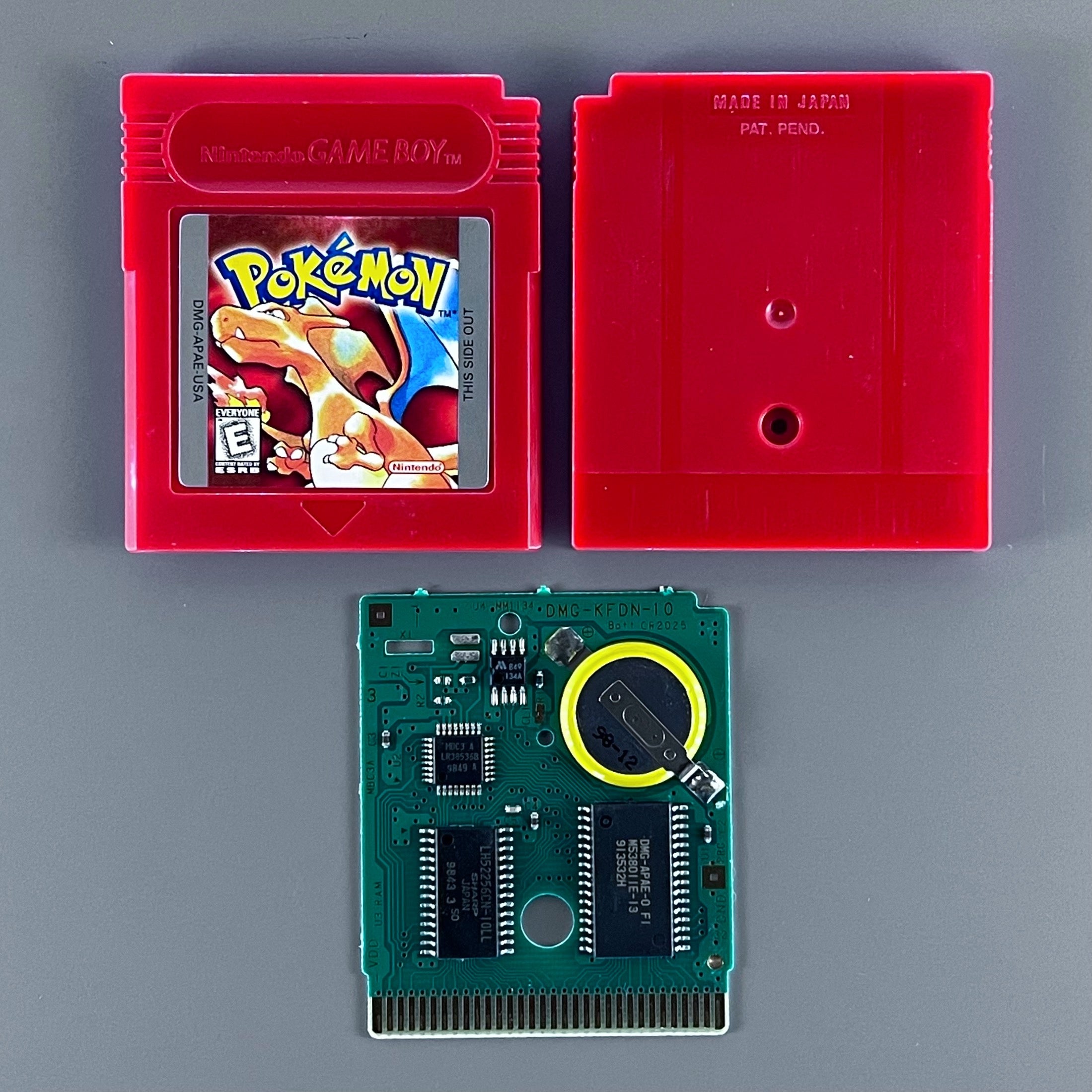 Red Shell Gameboy Pokemon Nintendo Game Boy Pokemon Red 1st print - 1904 Comics