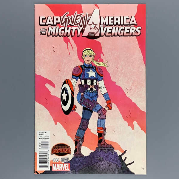 Captain America and the Mighty Avengers 9 - Gwen Variant