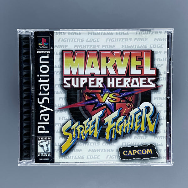 Sony PS1 Marvel Super Heroes vs Street Fighter