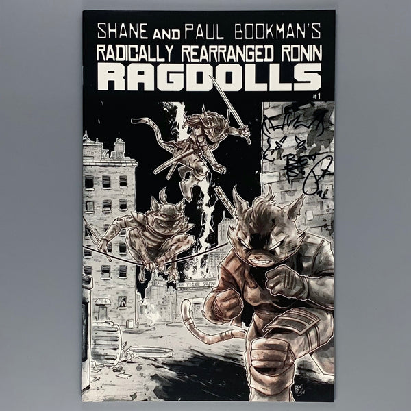 Radically Rearranged Ronin Ragdolls 1 - Signed and Sketched
