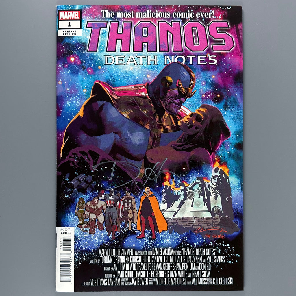 Thanos Death Notes 1 - Signed