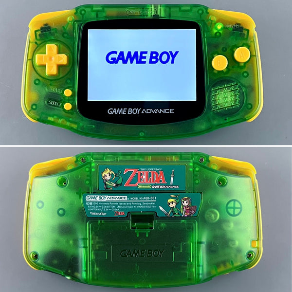 Nintendo Game Boy Advance - Zelda Green Console