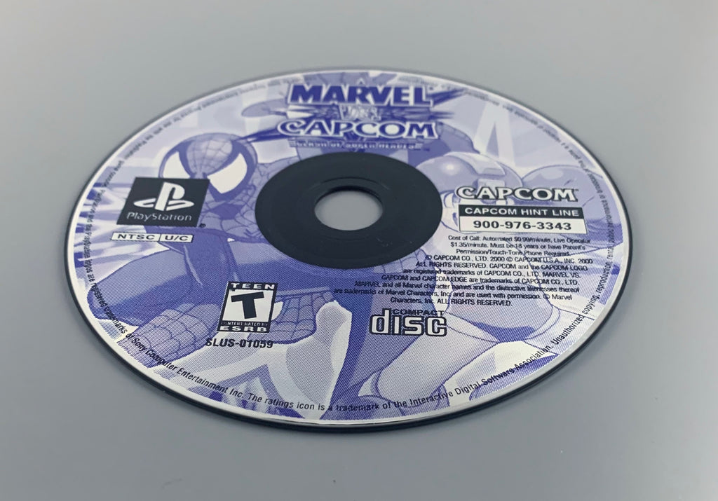 Sony PS1 Marvel vs Capcom: Clash of Super Heroes