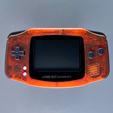 Nintendo Game Boy Advance - Clear Orange Console