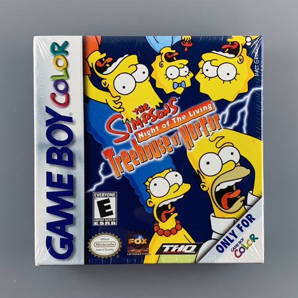 Nintendo Game Boy Color Simpsons Treehouse of Horror - SEALED