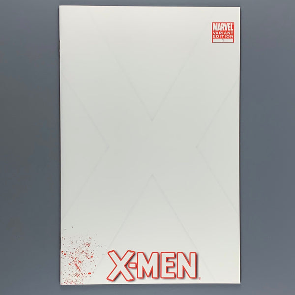 X-Men 1 - Bloodsplatter Blank Variant