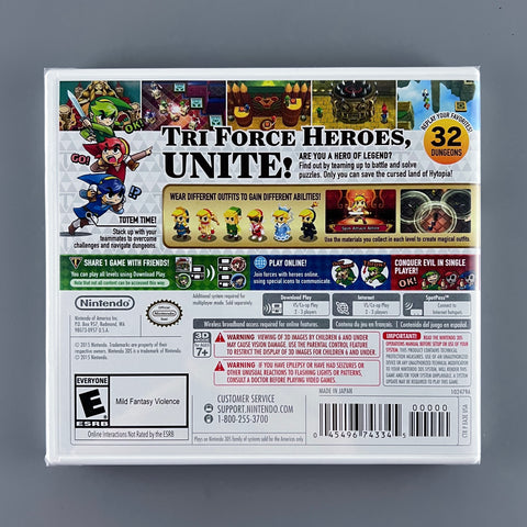Nintendo 3DS - Legend of Zelda: Tri Force Heroes