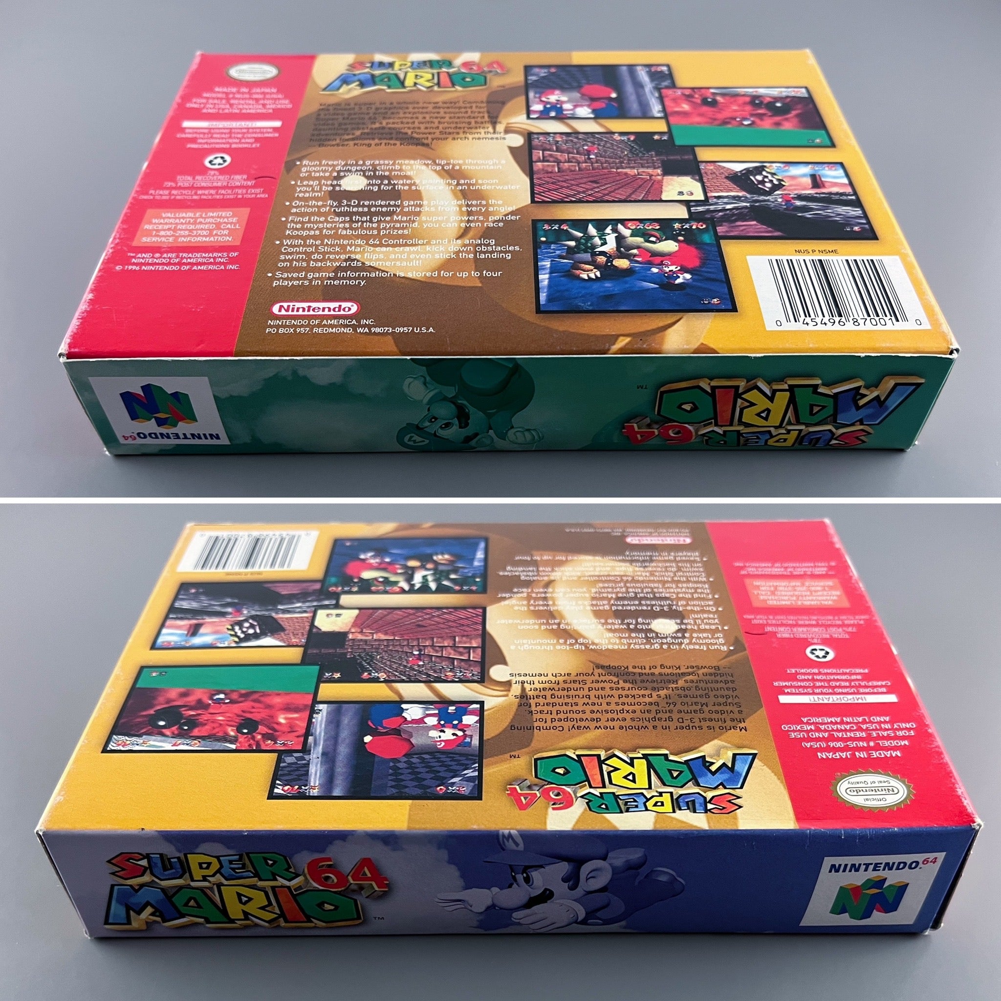Mario 64 Inflation Nintendo 64 Games Mario