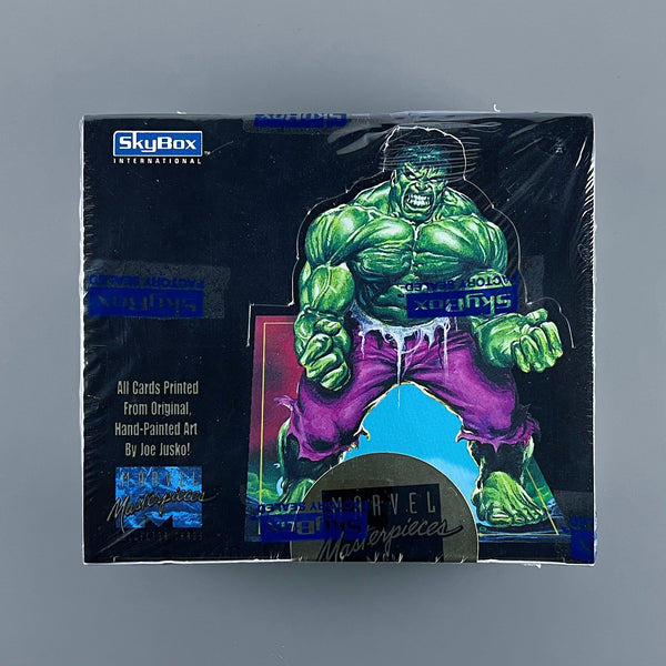 1992 SkyBox Marvel Masterpiece Series 1 Sealed Hobby Box