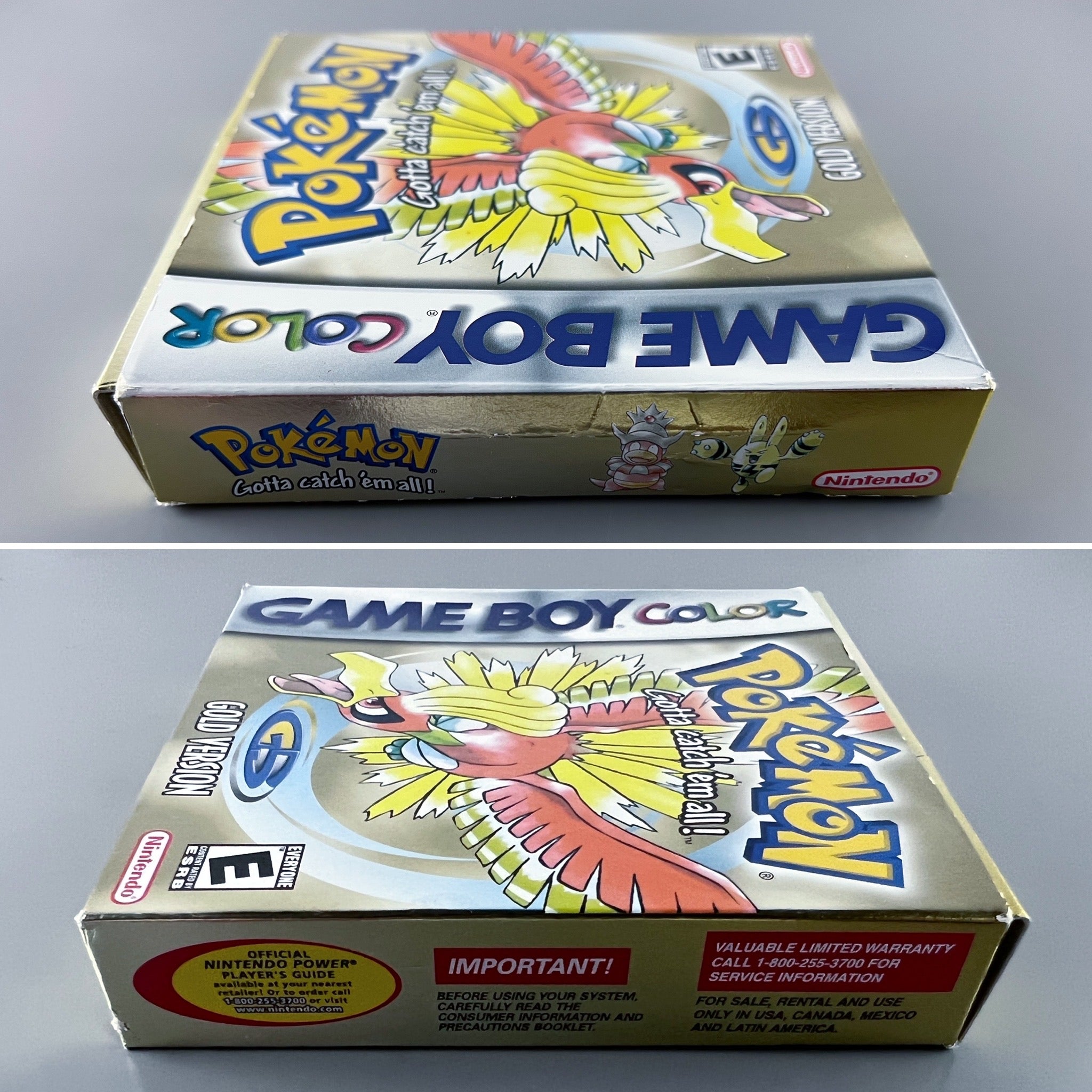 Nintendo Game Boy Color Pokemon Gold (CIB) - 1904 Comics