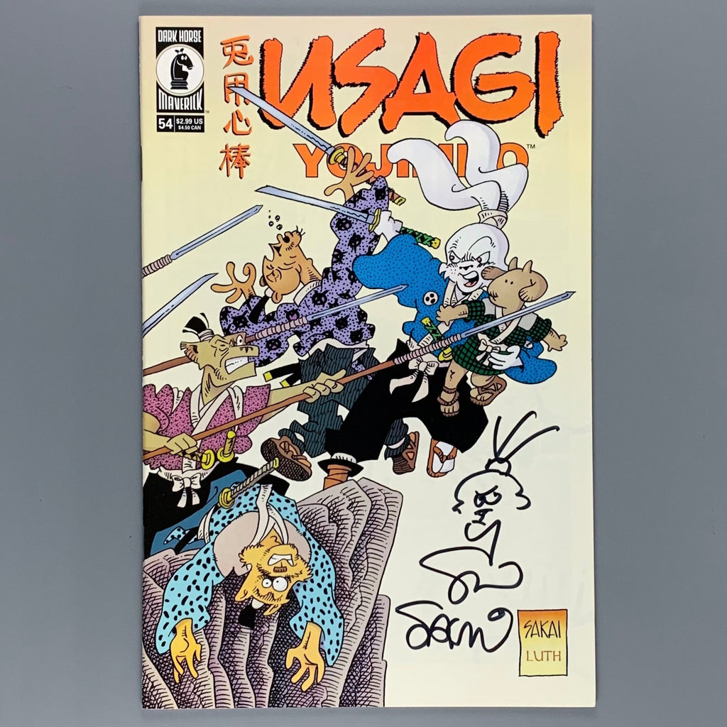 Usagi Yojimbo 54 - Signed and Sketched