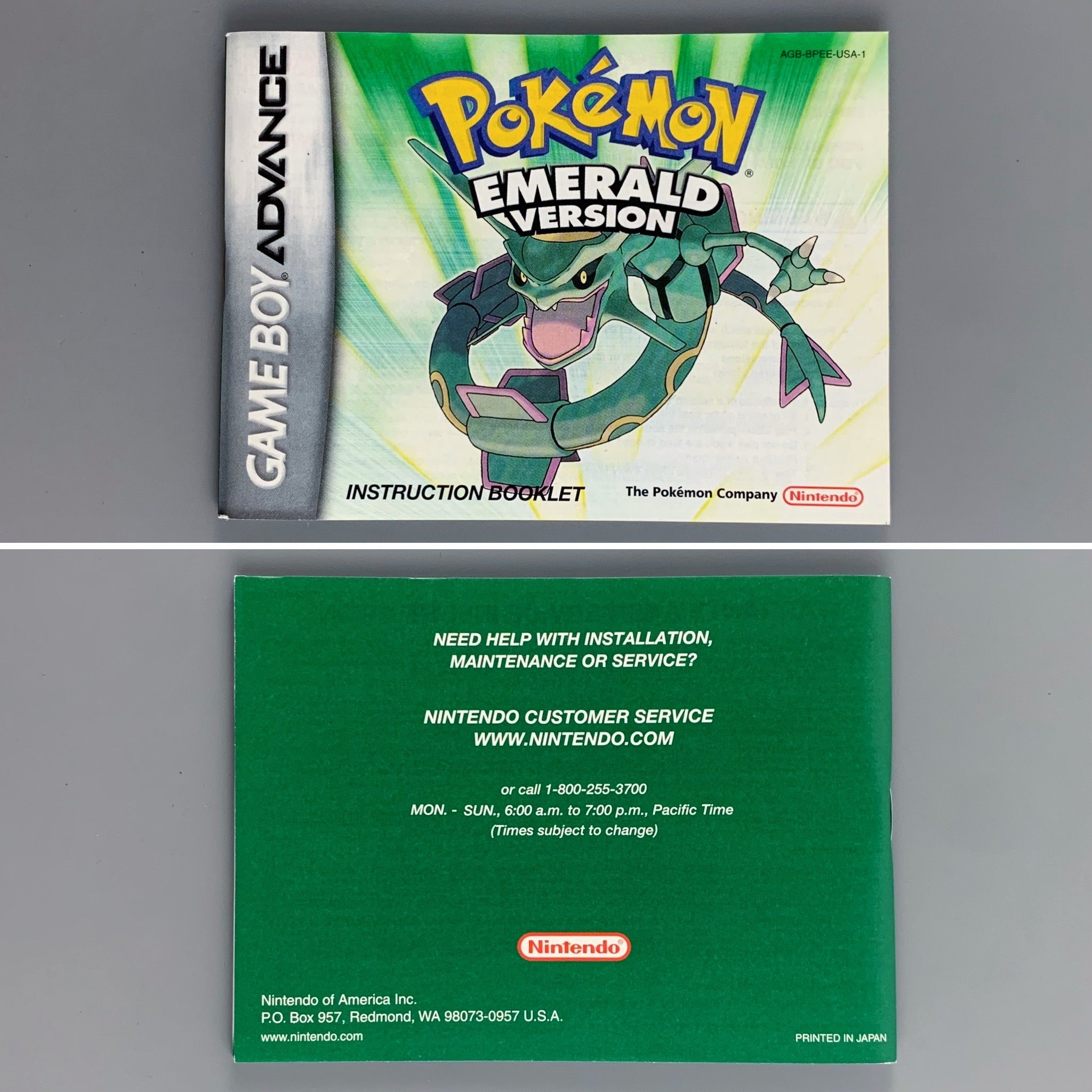  Pokemon Emerald Version - Game Boy Advance : Video Games