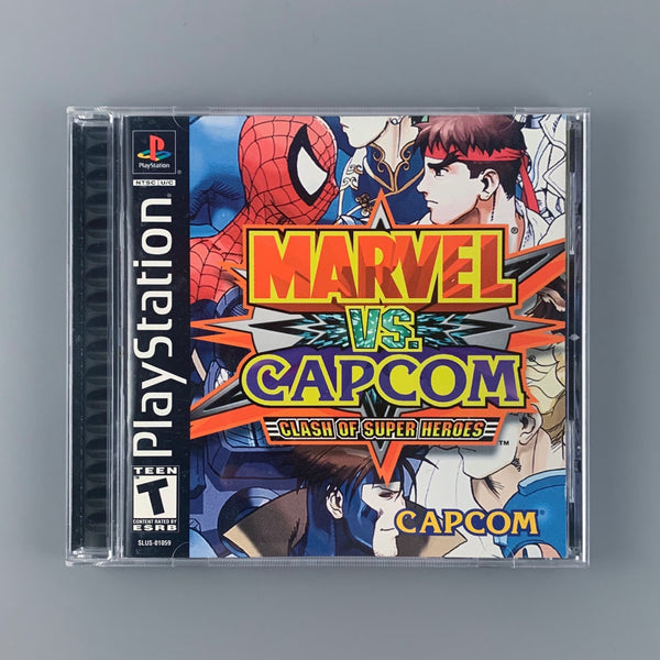 Sony PS1 Marvel vs Capcom: Clash of Super Heroes