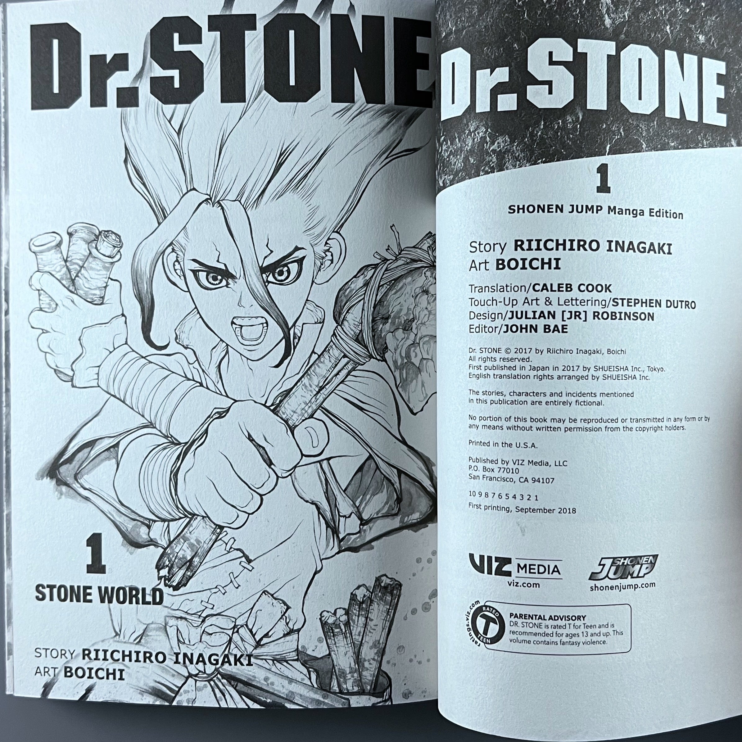 Volume 1, Dr. Stone Wiki