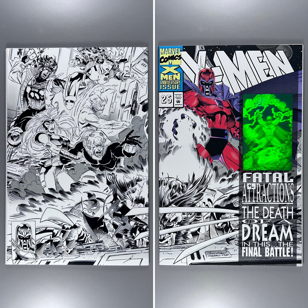 X-Men 25 Gatefold Cover - Sketch Variant