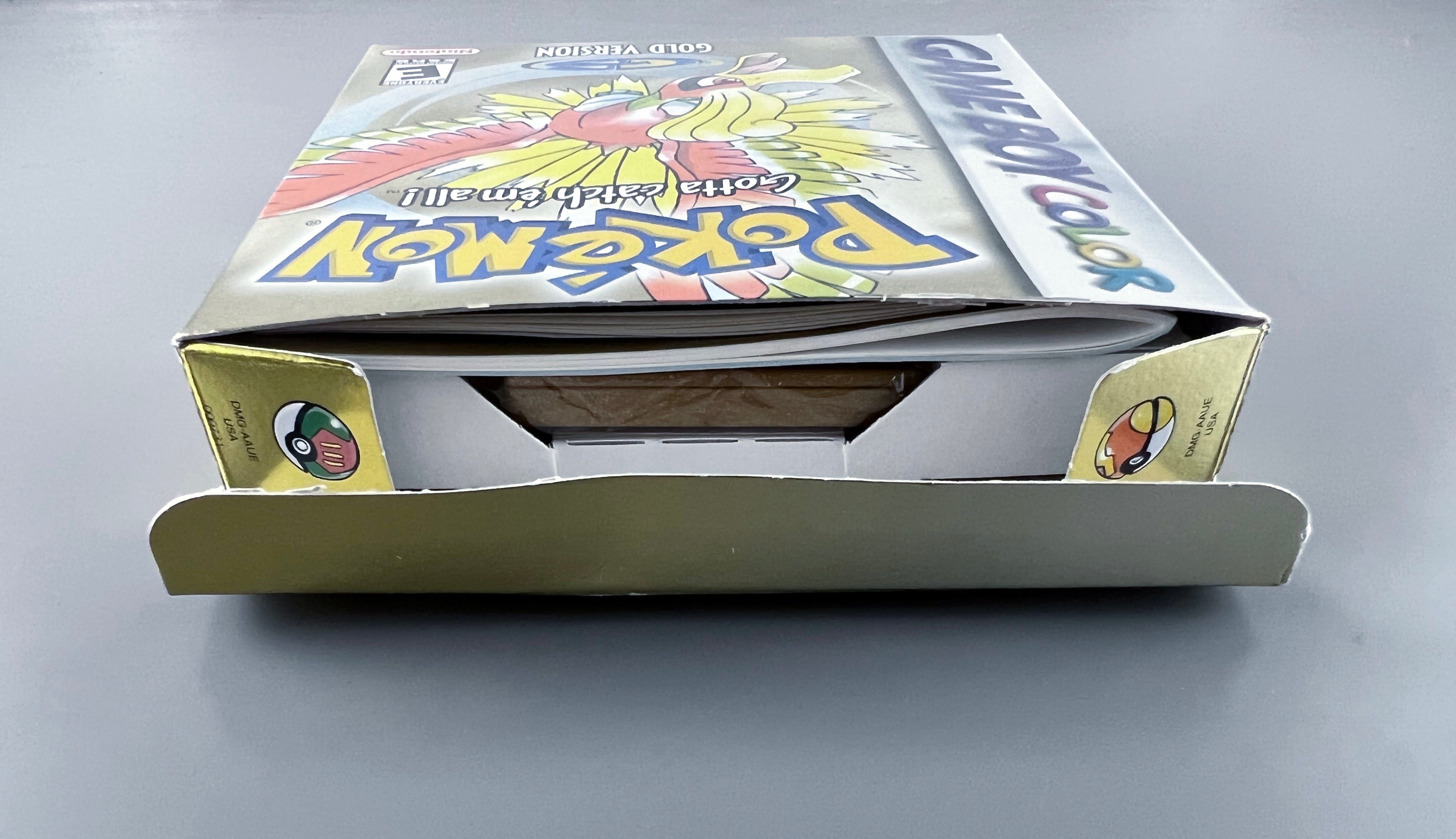 Pokemon Gameboy Cib Nintendo Game Boy Color Pokemon Gold (CIB) - 1904 Comics