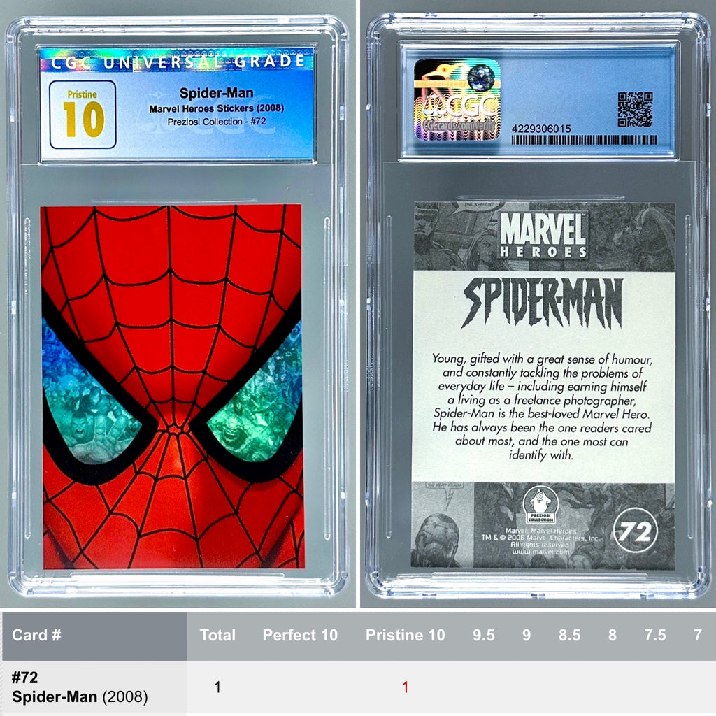 2008 Marvel Preziosi Spider-Man 72 - CGC 10