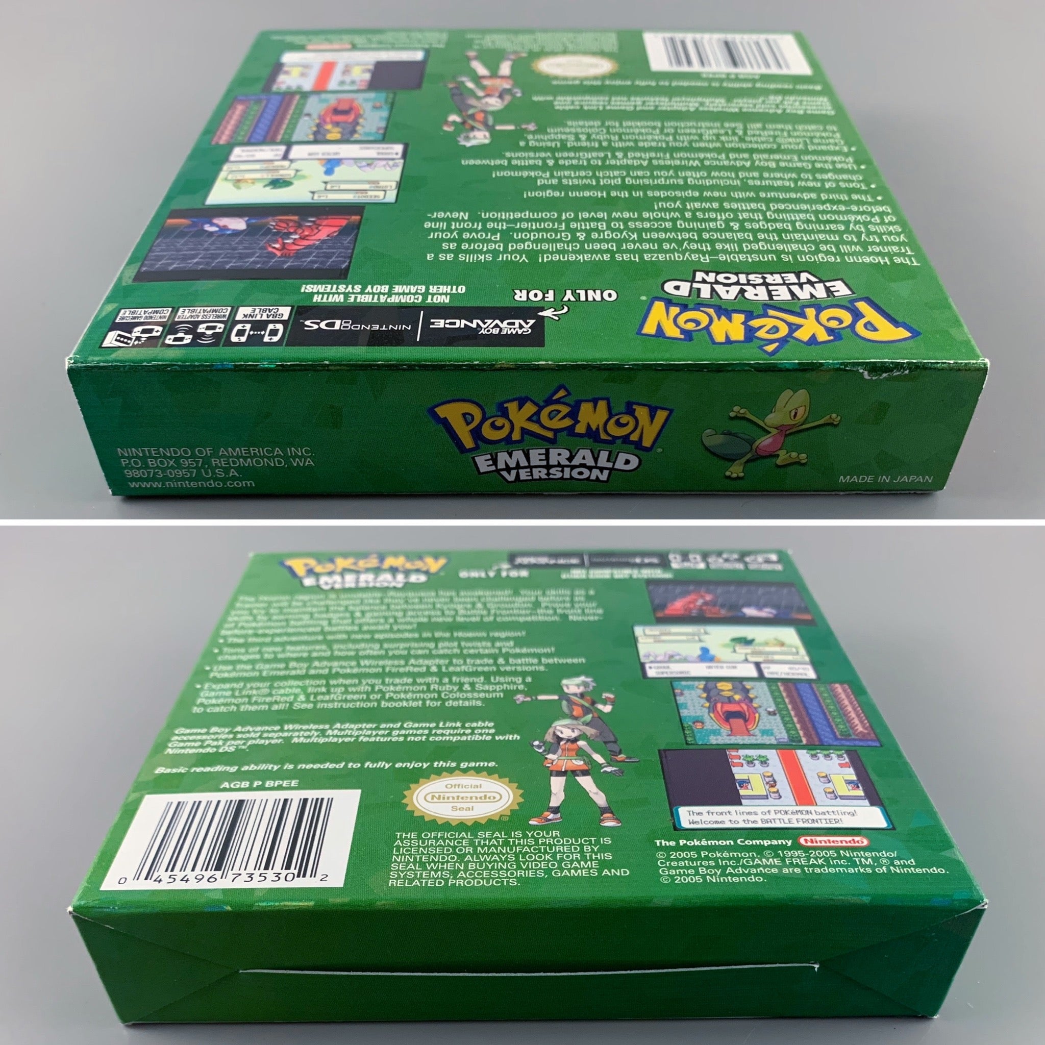 Nintendo Game Boy Advance Pokemon Emerald - 1904 Comics Nintendo Game Boy Advance Pokemon Emerald - 1904 Comics
