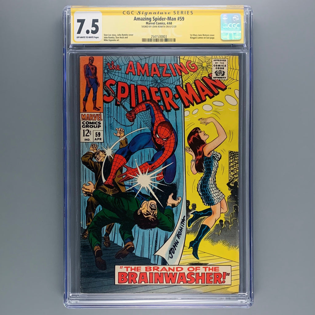Amazing Spider-Man 59 - CGC 7.5 - Signature Series