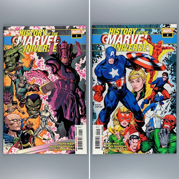 History of the Marvel Universe 1 & 2