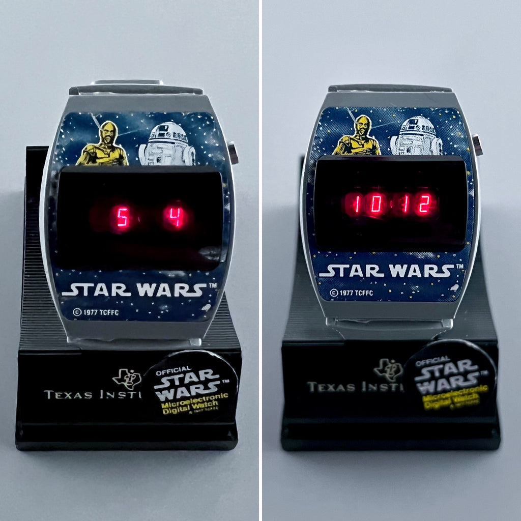 Star Wars 1977 Vintage Digital Watch