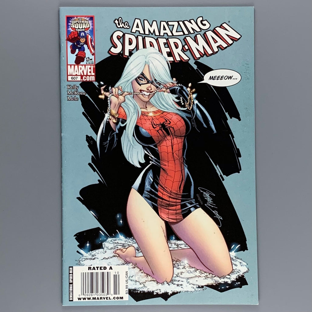 Amazing Spider-Man 607 - $3.99 Newsstand Variant